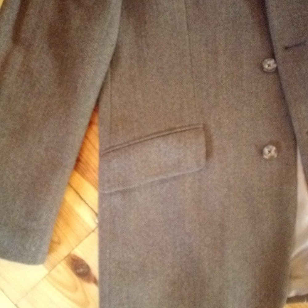 Banana Republic Herringbone Sport Coat 44R - Picture 3 of 5